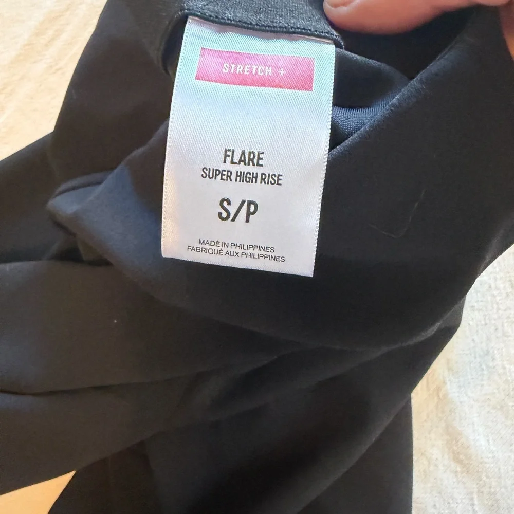 Express Black Pull-on Flare Pants - Picture 5 of 5